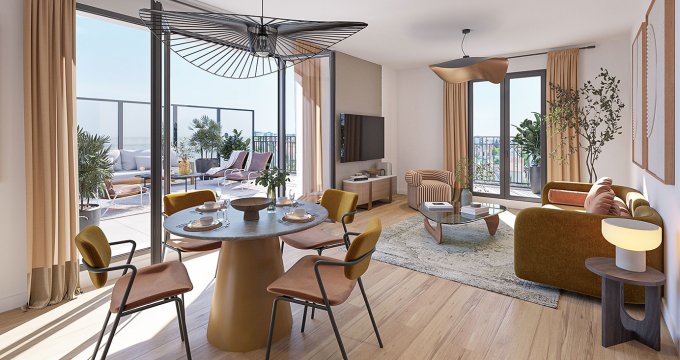 Achat / Vente immobilier neuf Goussainville à 7 min à pied du RER D (95190) - Réf. 13511