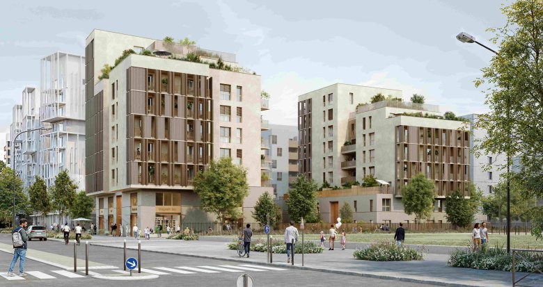 Achat / Vente immobilier neuf Aubervilliers à deux pas du futur campus Condorcet (93300) - Réf. 12676