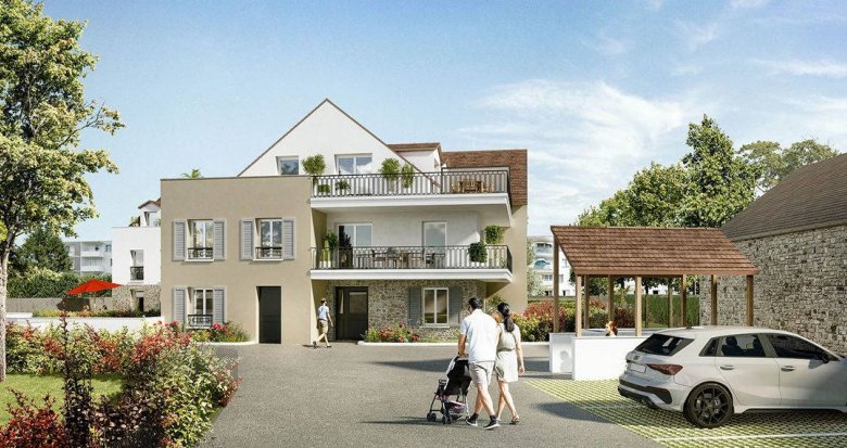 Achat / Vente immobilier neuf Ballancourt-sur-Essonne à deux pas du RER D (91610) - Réf. 12671