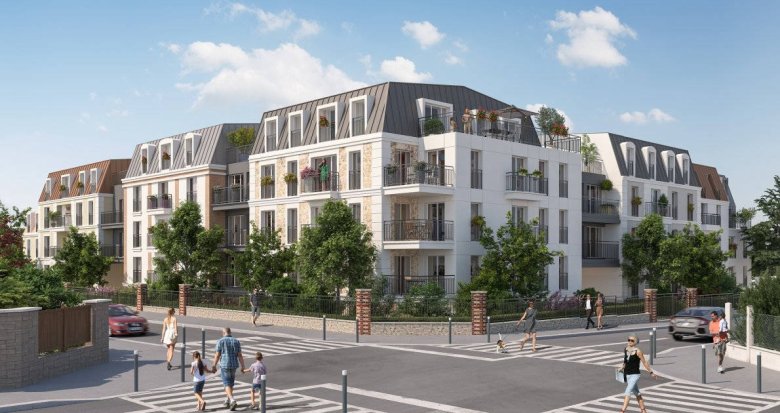 Achat / Vente immobilier neuf Beauchamp à 300 mètres de la gare RER (95250) - Réf. 12504