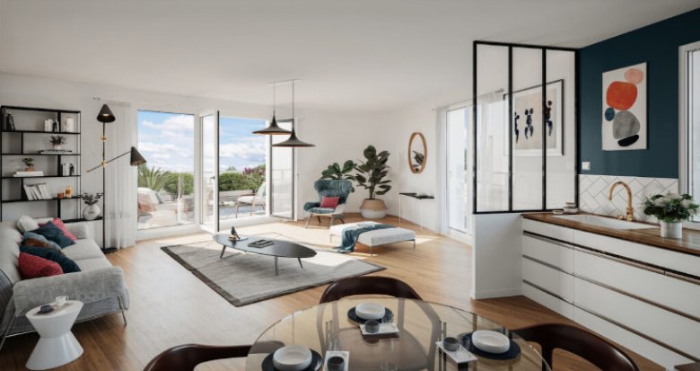 Achat / Vente immobilier neuf Bobigny à 650 m de la station Pont de Bondy (93000) - Réf. 13534