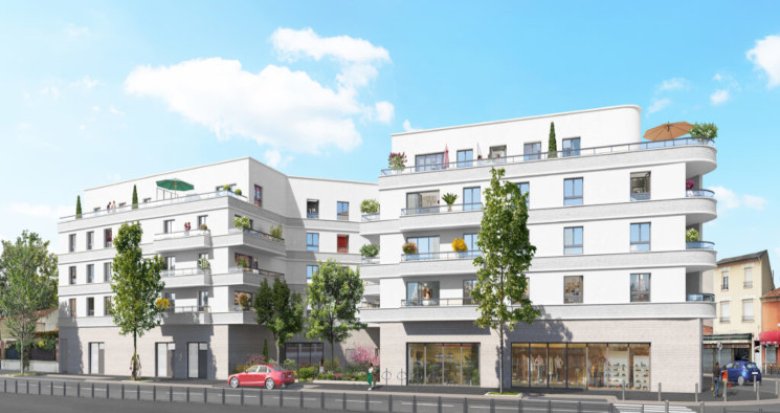 Achat / Vente immobilier neuf Bobigny à 650 m de la station Pont de Bondy (93000) - Réf. 13534