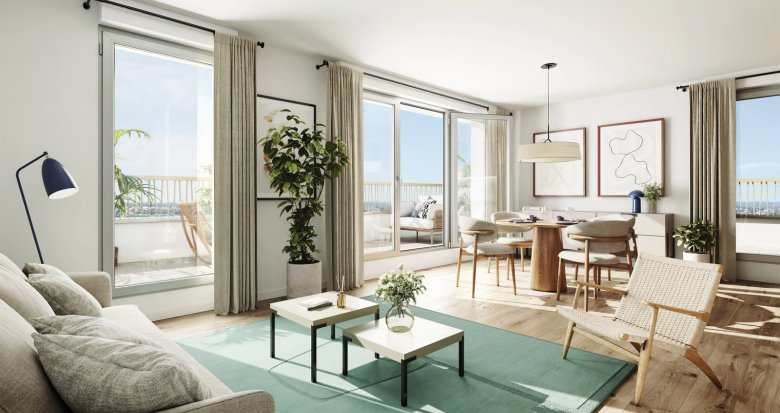 Achat / Vente immobilier neuf Brunoy à quelques pas des berges de Seine (91800) - Réf. 12798