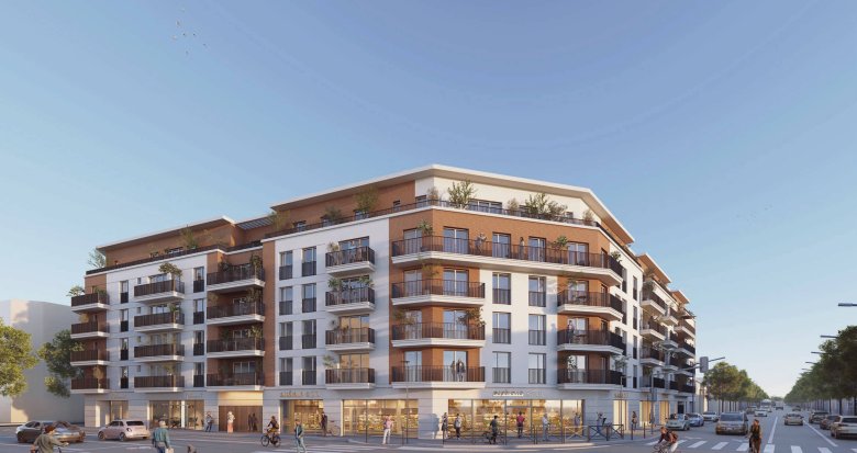 Achat / Vente immobilier neuf Drancy à 8 min à vélo de la gare RER B (93700) - Réf. 12619