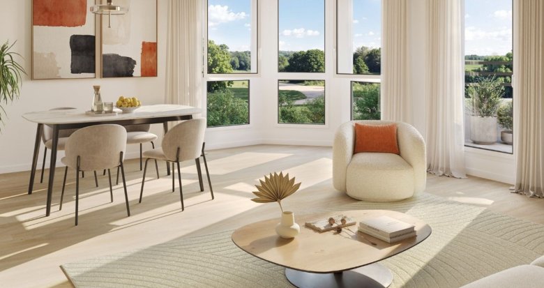 Achat / Vente immobilier neuf Dugny à proximité du futur métro ligne 17 du Grand Paris Express (93440) - Réf. 13510