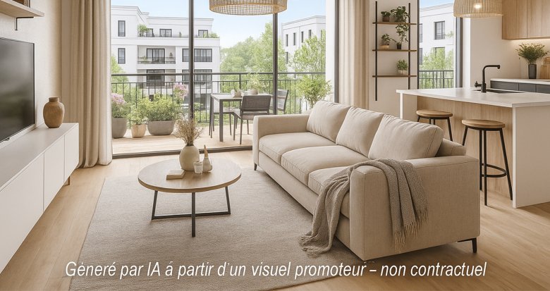 Achat / Vente immobilier neuf Dugny à proximité du futur métro ligne 17 du Grand Paris Express (93440) - Réf. 13510