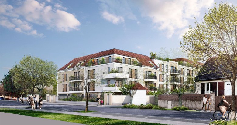 Achat / Vente immobilier neuf Ecquevilly à 15min en voiture de la gare Transilien J (78920) - Réf. 12896