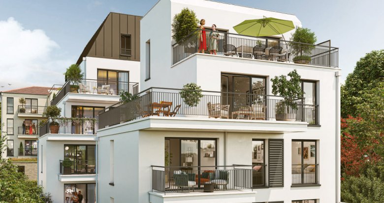 Achat / Vente immobilier neuf Fontenay-sous-Bois à 550 mètres du RER A (94120) - Réf. 12970