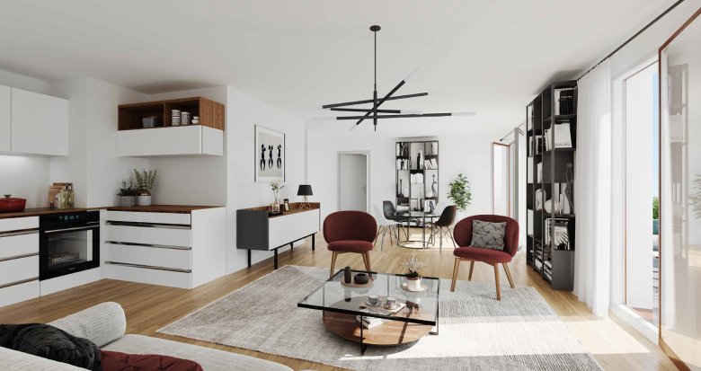 Achat / Vente immobilier neuf Gonesse à 600m du RER D (95500) - Réf. 13447