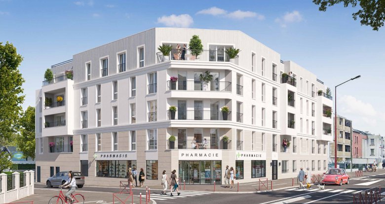 Achat / Vente immobilier neuf Gonesse à 600m du RER D (95500) - Réf. 13447