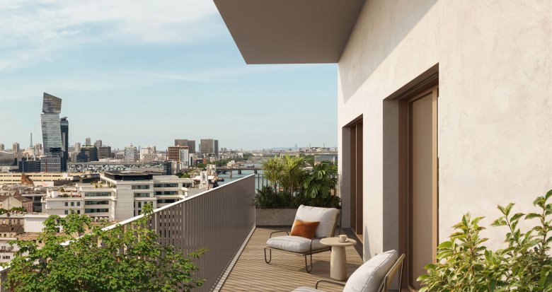 Achat / Vente immobilier neuf Ivry-sur-Seine à deux pas des rives de la Seine et RER C à 850m (94200) - Réf. 13320