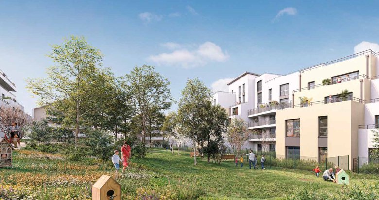 Achat / Vente immobilier neuf Jouy-le-Moutier Place du Bien-être proche bus (95280) - Réf. 13558