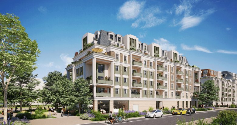 Achat / Vente immobilier neuf Le Blanc-Mesnil au coeur du nouveau quartier de La Molette (93150) - Réf. 13476