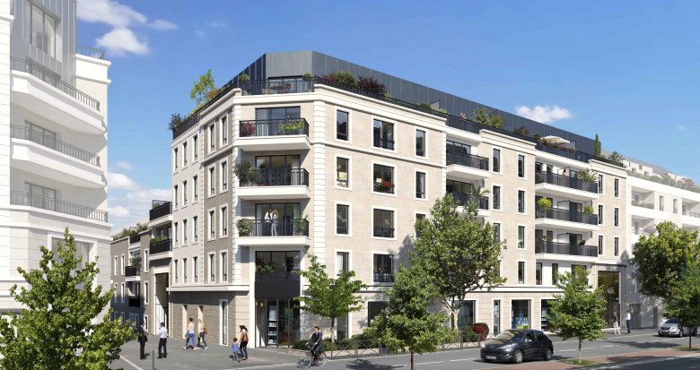 Achat / Vente immobilier neuf Le Perreux-sur-Marne à 5 min à pied de la gare RER (94170) - Réf. 12656