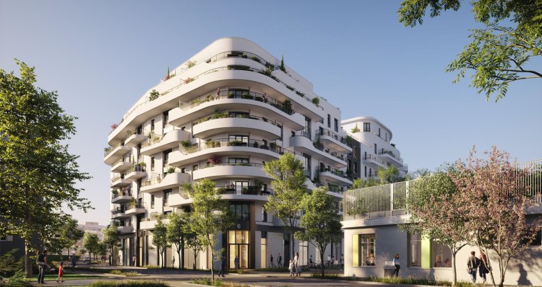 Achat / Vente immobilier neuf L'Haÿ-les-Roses au pied de la gare métro 14 (94240) - Réf. 12945