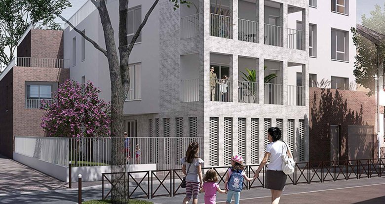 Achat / Vente immobilier neuf L’Ile-Saint-Denis à 150m du tram 1 et proche RER D (93450) - Réf. 12978