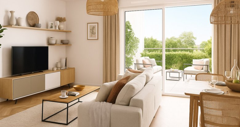 Achat / Vente immobilier neuf Limeil-Brévannes à 15 min à pied du RER A (94450) - Réf. 13658