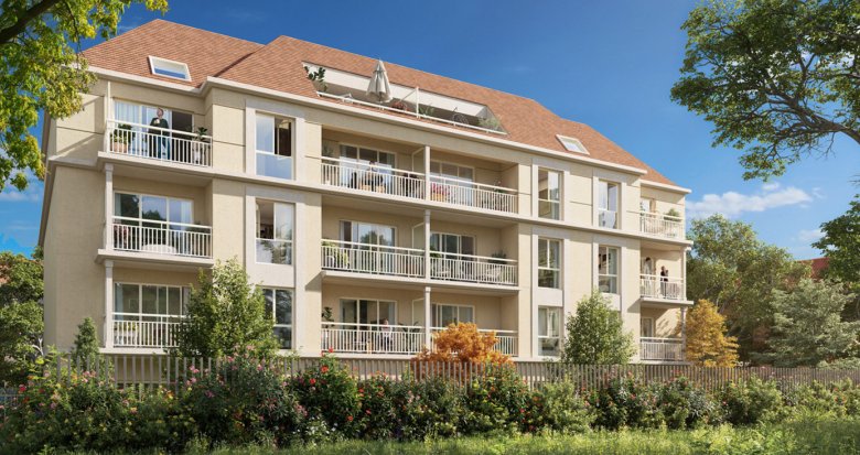 Achat / Vente immobilier neuf Limeil-Brévannes à 15 min à pied du RER A (94450) - Réf. 13658