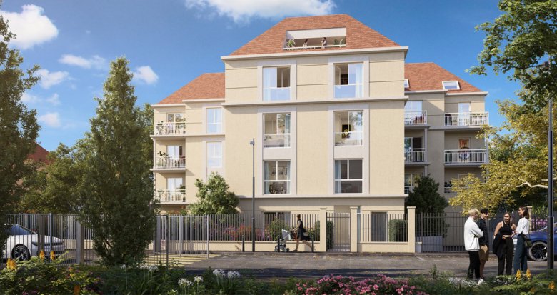 Achat / Vente immobilier neuf Limeil-Brévannes à 15 min à pied du RER A (94450) - Réf. 13658
