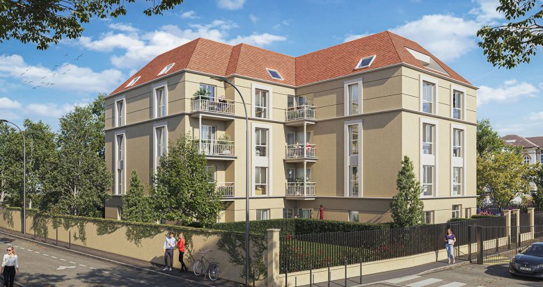 Achat / Vente immobilier neuf Limeil-Brévannes à 15 min à pied du RER A (94450) - Réf. 13658