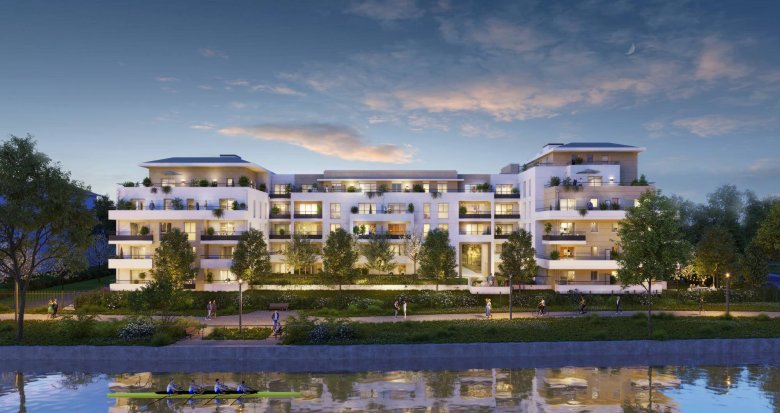 Achat / Vente immobilier neuf Mantes-la-Jolie face à la Seine (78200) - Réf. 12515