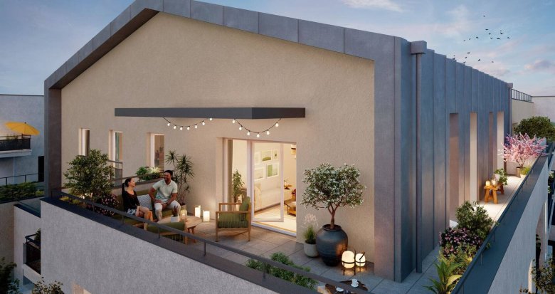 Achat / Vente immobilier neuf Melun écoquartier Woodi à 4 min à pied du TZen 2 (77000) - Réf. 12486