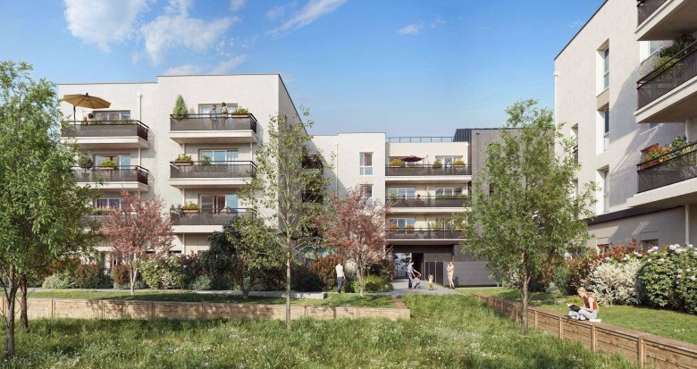 Achat / Vente immobilier neuf Melun écoquartier Woodi à 4 min à pied du TZen 2 (77000) - Réf. 12486