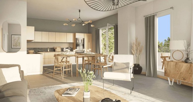 Achat / Vente immobilier neuf Montévrain à 8 minutes de la gare RER A (77144) - Réf. 12672