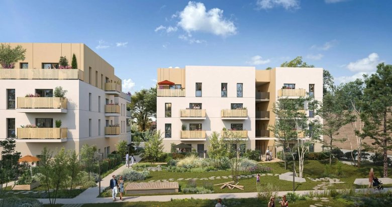Achat / Vente immobilier neuf Montévrain à 8 minutes de la gare RER A (77144) - Réf. 12672