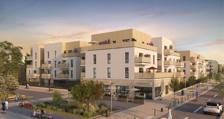 Achat / Vente immobilier neuf Montévrain à 8 minutes de la gare RER A (77144) - Réf. 12672