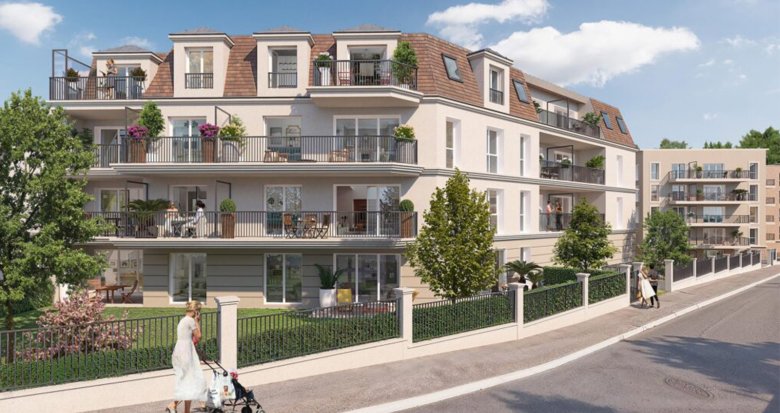 Achat / Vente immobilier neuf Montlhéry à 400 m de la forêt domaniale de Sénart (91310) - Réf. 12968