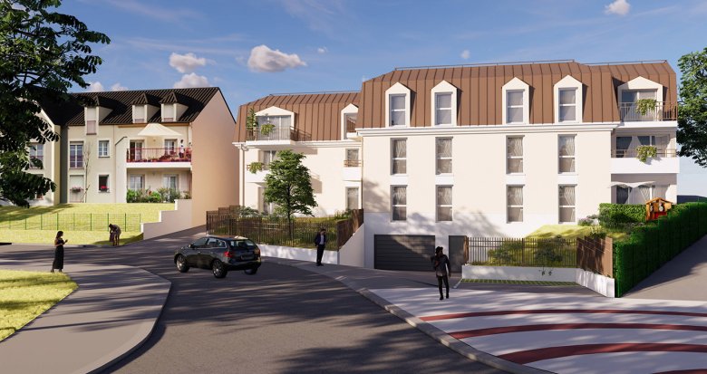 Achat / Vente immobilier neuf Moussy-le-Vieux à 7 min à pied du centre-bourg (77230) - Réf. 13708