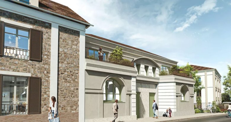 Achat / Vente immobilier neuf Neauphle-le-Château face au centre-bourg (78640) - Réf. 13653