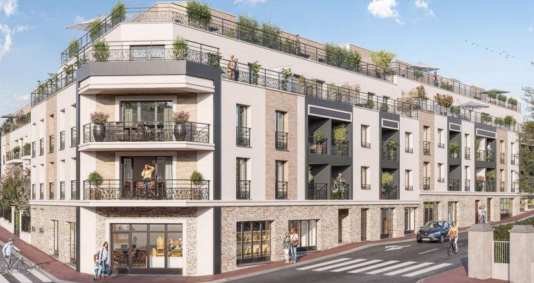 Achat / Vente immobilier neuf Neuilly-Plaisance proche du RER A (93360) - Réf. 13050