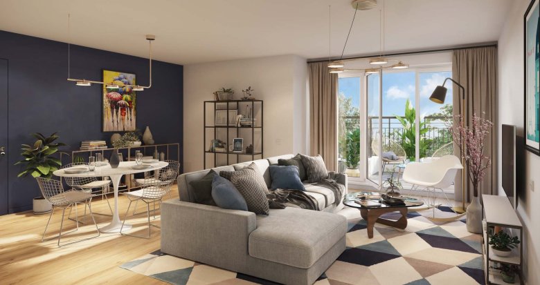 Achat / Vente immobilier neuf Neuilly-Plaisance RER A à 15 min à pied (93360) - Réf. 13157