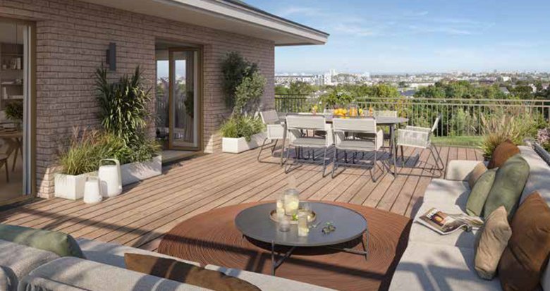 Achat / Vente immobilier neuf Pontoise à proximité du Transilien H et J et du RER C (95000) - Réf. 13604