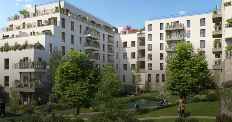 Achat / Vente immobilier neuf Saint-Germain-en-Laye proche tramway T13 et RER A (78100) - Réf. 13593