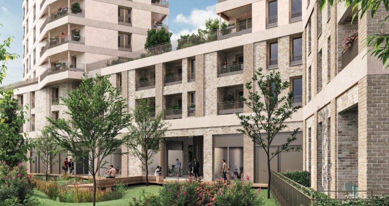 Achat / Vente immobilier neuf Saint-Ouen-sur-Seine à 12 min à pied du RER C (93400) - Réf. 12935