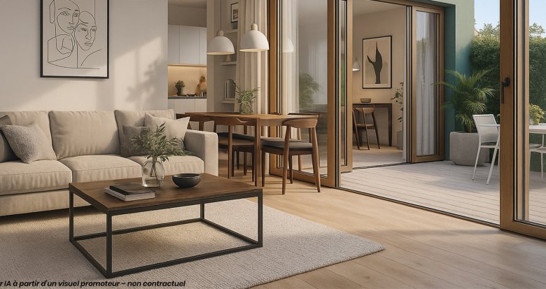 Achat / Vente immobilier neuf Saint-Ouen-sur-Seine à 6 min à pied des métros 13 et 14 (93400) - Réf. 13592