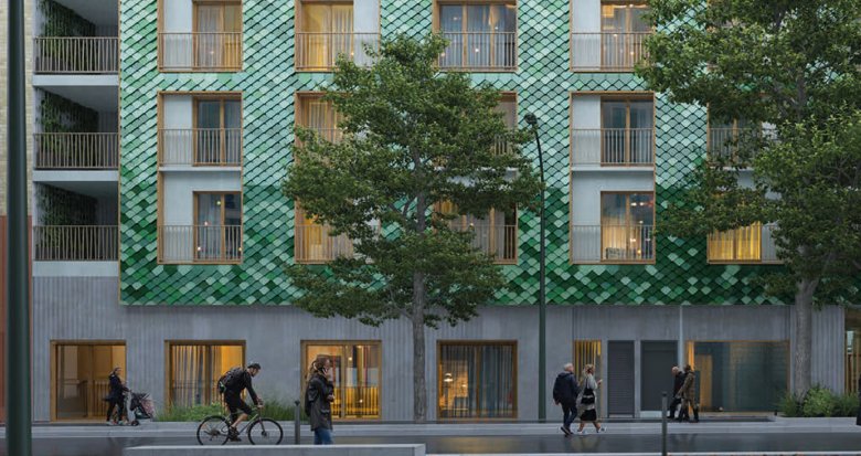 Achat / Vente immobilier neuf Saint-Ouen-sur-Seine à 6 min à pied des métros 13 et 14 (93400) - Réf. 13592