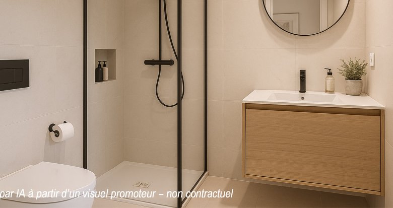 Achat / Vente immobilier neuf Valenton au pied du parc Jacques Chirac (94460) - Réf. 13559