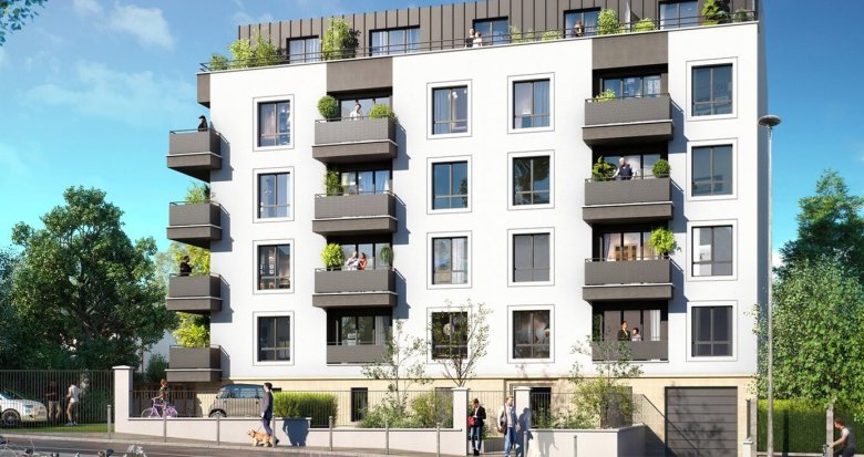 Achat / Vente immobilier neuf Valenton au pied du parc Jacques Chirac (94460) - Réf. 13559