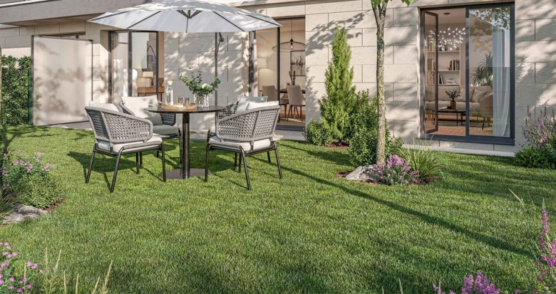 Achat / Vente immobilier neuf Valenton au pied du parc Jacques Chirac (94460) - Réf. 13559
