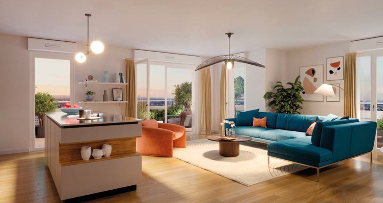 Achat / Vente immobilier neuf Villiers-sur-Marne quartier Marne Europe à 9 min à pied du RER E (94350) - Réf. 12838