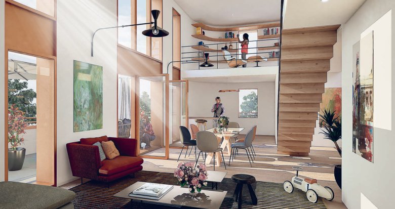 Achat / Vente immobilier neuf Vitry-sur-Seine à 900 mètres du RER C (94400) - Réf. 13665