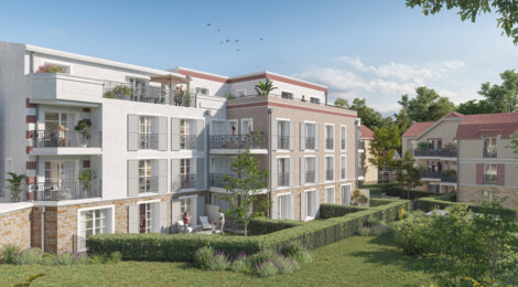 Programme immobilier neuf LES JARDINS DE GAIA - Achères à proximité de l’Hôtel de Ville (78260) - Référence : 9664