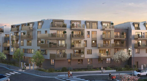Programme immobilier neuf Reflets de Seine - Alfortville près du futur métro L15 (94140) - Référence : 13900
