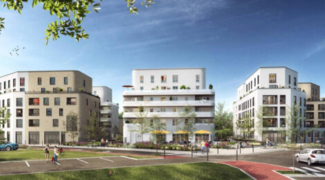 Programme immobilier neuf UNIVERT - Alfortville : Résidence studio–T5 avec cadre résidentiel et confort optimisé proche des transports (94140) - Référence : 14779