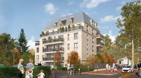 Programme immobilier neuf Villa Molière - Antony secteur résidentiel  à 9 minutes de la gare RER B (92160) - Référence : 13472