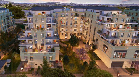 Programme immobilier neuf LES JARDINS BALZAC - Argenteuil : Résidence studio–T5 avec cadre verdoyant et confort optimisé proche des transports (95100) - Référence : 17144